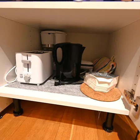 One-room Dorm With Kitchenette, Bath, Bed 140x200 Apartment